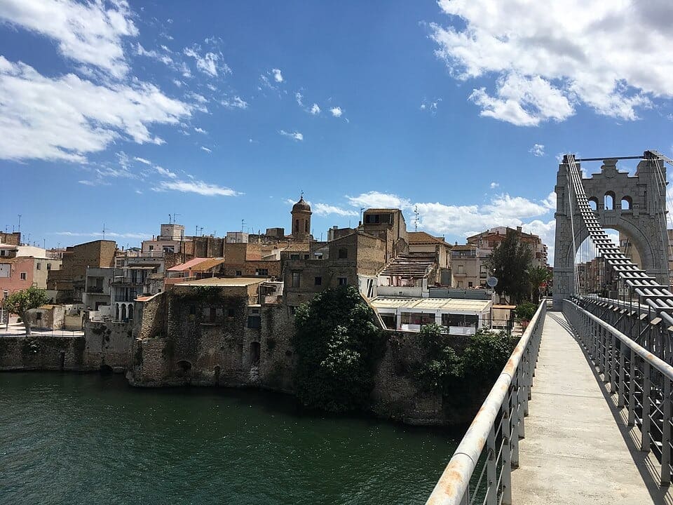 Pont del riu Ebre Amposta