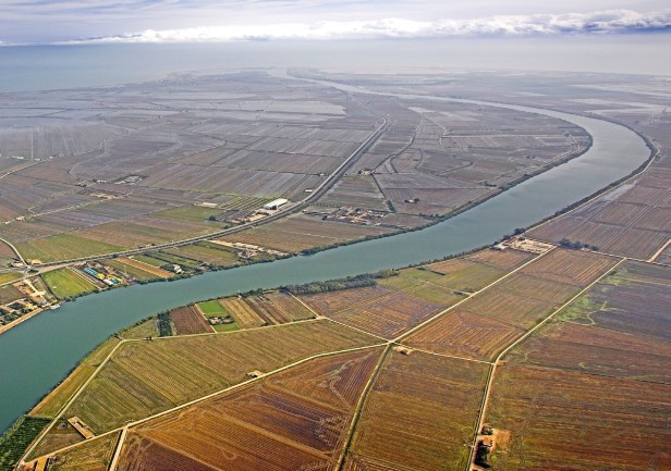 Foto Aerea Delta de l'Ebre